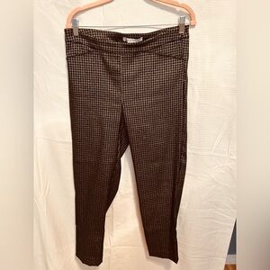 Zac & Rachel gold & black shimmery pants size 8 (run big)